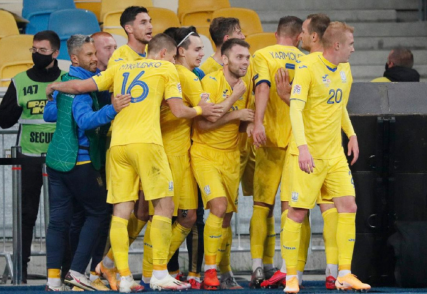 Сборная Украина обыграла Германию в Лиге наций со счетом 1:0